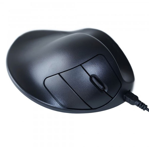 HandShoe Mouse - Wired Large - Right Hand - Black
